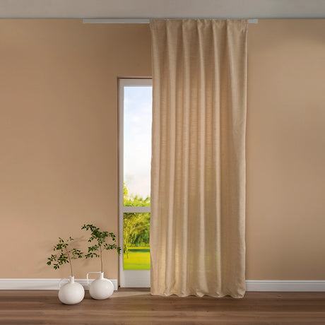 Pannello Tenda con Fascia Copri Bastone Corsica Maè 145x290 cm - Via Roma 60
