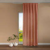 Pannello Tenda con Fascia Copri Bastone Corsica Maè 145x290 cm - Via Roma 60