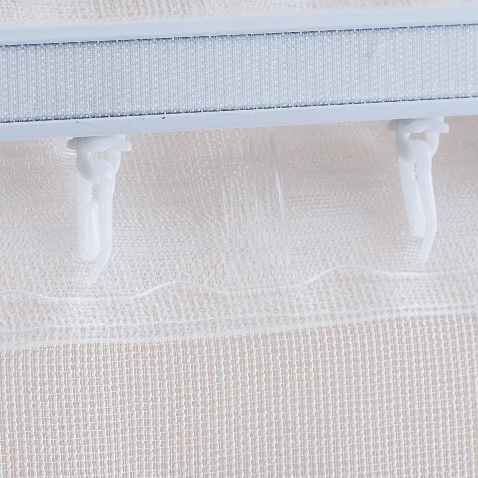 Pannello Tenda con Fascia Copri Bastone Francesca Maè 145x290 cm - Via Roma 60