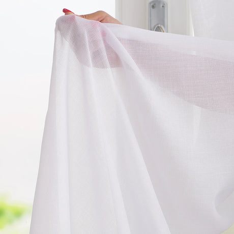 Pannello Tenda con Fascia Copri Bastone Francesca Maè 145x290 cm - Via Roma 60