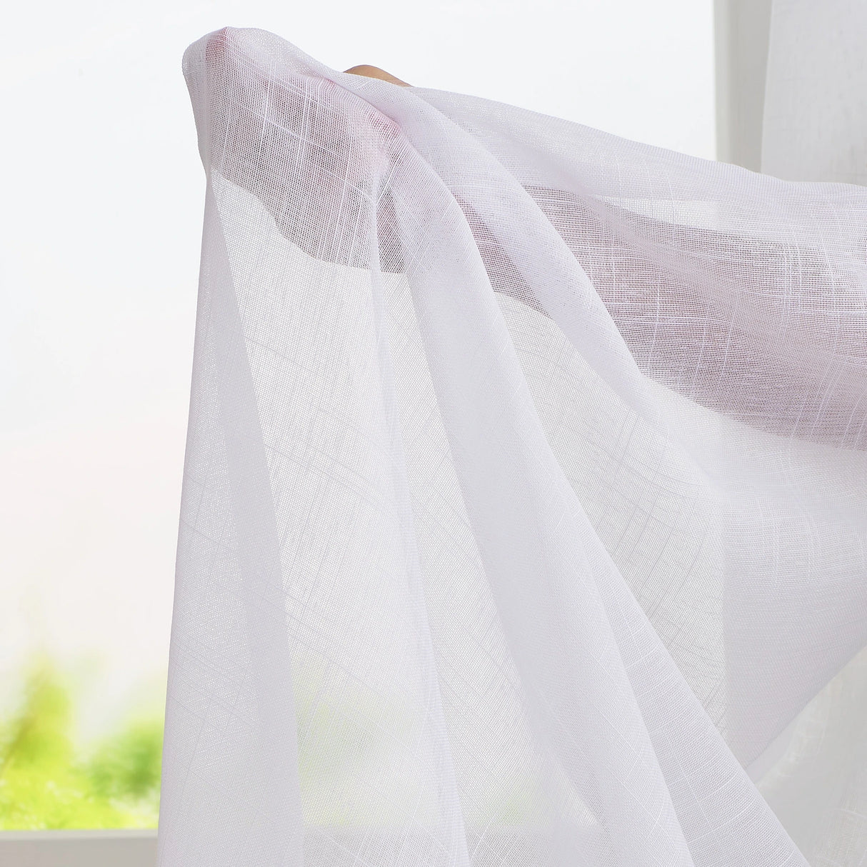 Pannello Tenda con Fascia Copri Bastone Ivanka Maè 145x290 cm - Via Roma 60