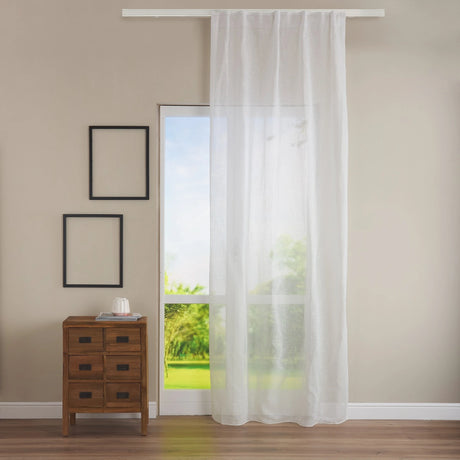 Pannello Tenda con Fascia Copri Bastone Ivanka Maè 145x290 cm - Via Roma 60