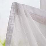 Pannello Tenda Trendy Maè 150x290 cm con Fascia Copribastone Regolabile - Via Roma 60
