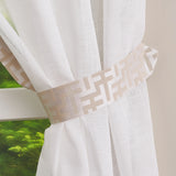Pannello Tenda Trendy Maè 150x290 cm con Fascia Copribastone Regolabile - Via Roma 60