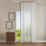Pannello Tenda Trendy Maè 150x290 cm con Fascia Copribastone Regolabile - Via Roma 60
