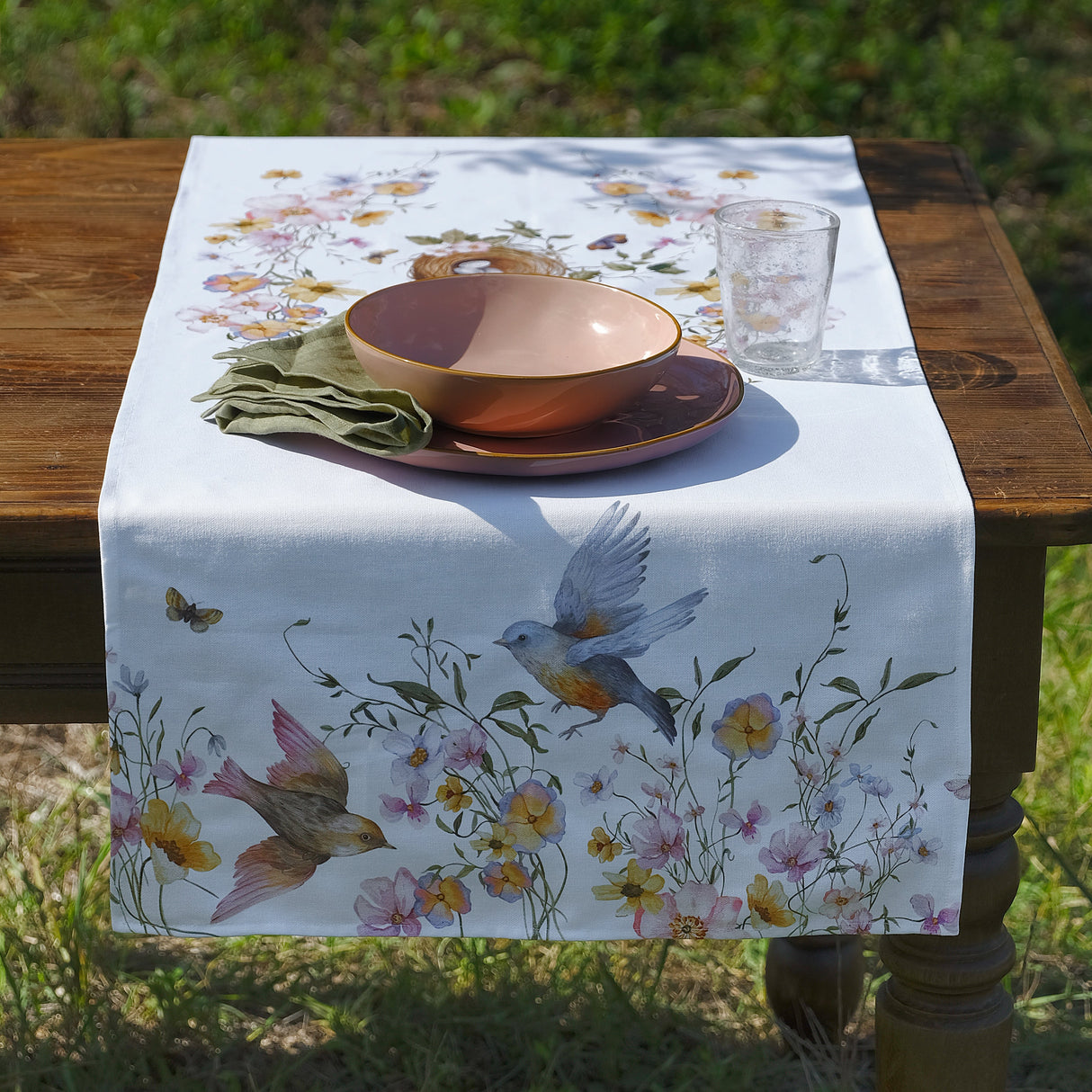 Runner MELODIA DI PASQUA in Cotone 50x150 cm - Petracchi