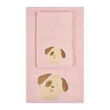 Set Asciugamani Baby 1+1 in Spugna di Cotone Billy - Vingi