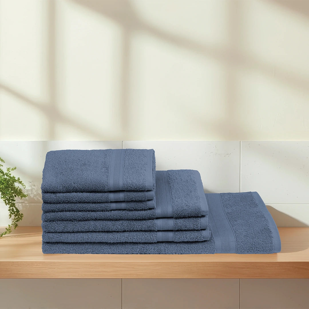 Set 3 Asciugamani Viso o 3 Ospite Colors – Vingi