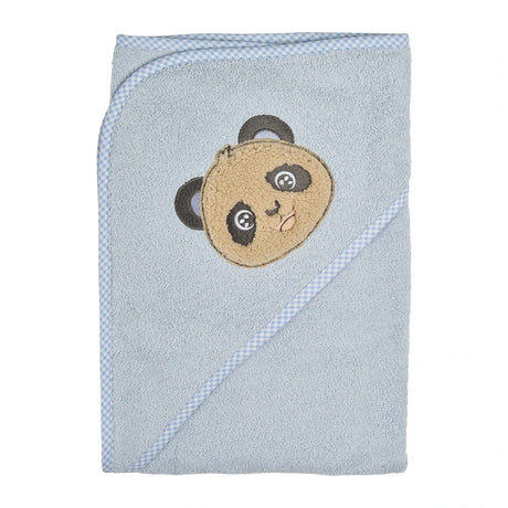 Accappatoio Quadrato Baby in Spugna 100% Cotone Panda - Vingi
