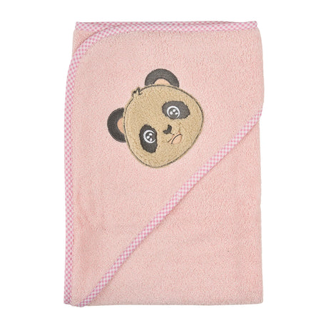Accappatoio Quadrato Baby in Spugna 100% Cotone Panda - Vingi