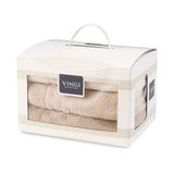 Set 3 Asciugamani Viso e 3 Ospite PUNTO – Vingi