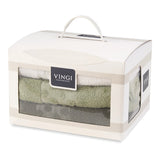 Set 3 Asciugamani Viso e 3 Ospite PUNTO – Vingi