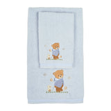 Set Asciugamani Baby 1+1 in Spugna di Cotone Winnie - Vingi