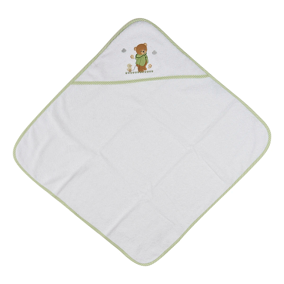 Accappatoio Quadrato Baby in Spugna 100% Cotone Winnie - Vingi