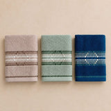 Set Asciugamani 3 Viso + 3 Ospite Bali 100% Cotone - Maestri Cotonieri Home