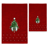 Asciugamano e Ospite Natalizi Abete - Maestri Cotonieri