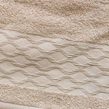 Set Asciugamani 1+1 Geometria in Cotone - Antica Tessitura Italiana