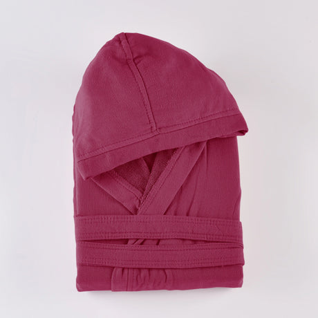 Accappatoio in Spugna Compact con Cappuccio – Maè