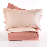 Completo Copripiumino Antibes Matrimoniale in Raso di Puro Cotone 200 TC – Via Roma 60