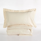 Completo Copripiumino Matrimoniale in Raso di Cotone Chantal – 200 Fili TC – Via Roma 60