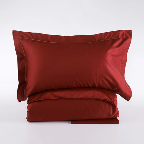Completo Copripiumino Tiffany in Raso di Cotone 250x210  – Via Roma 60