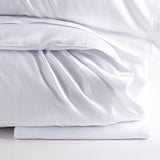 Completo Copripiumino Montecarlo Matrimoniale 1000 TC in Raso di Puro Cotone – Via Roma 60