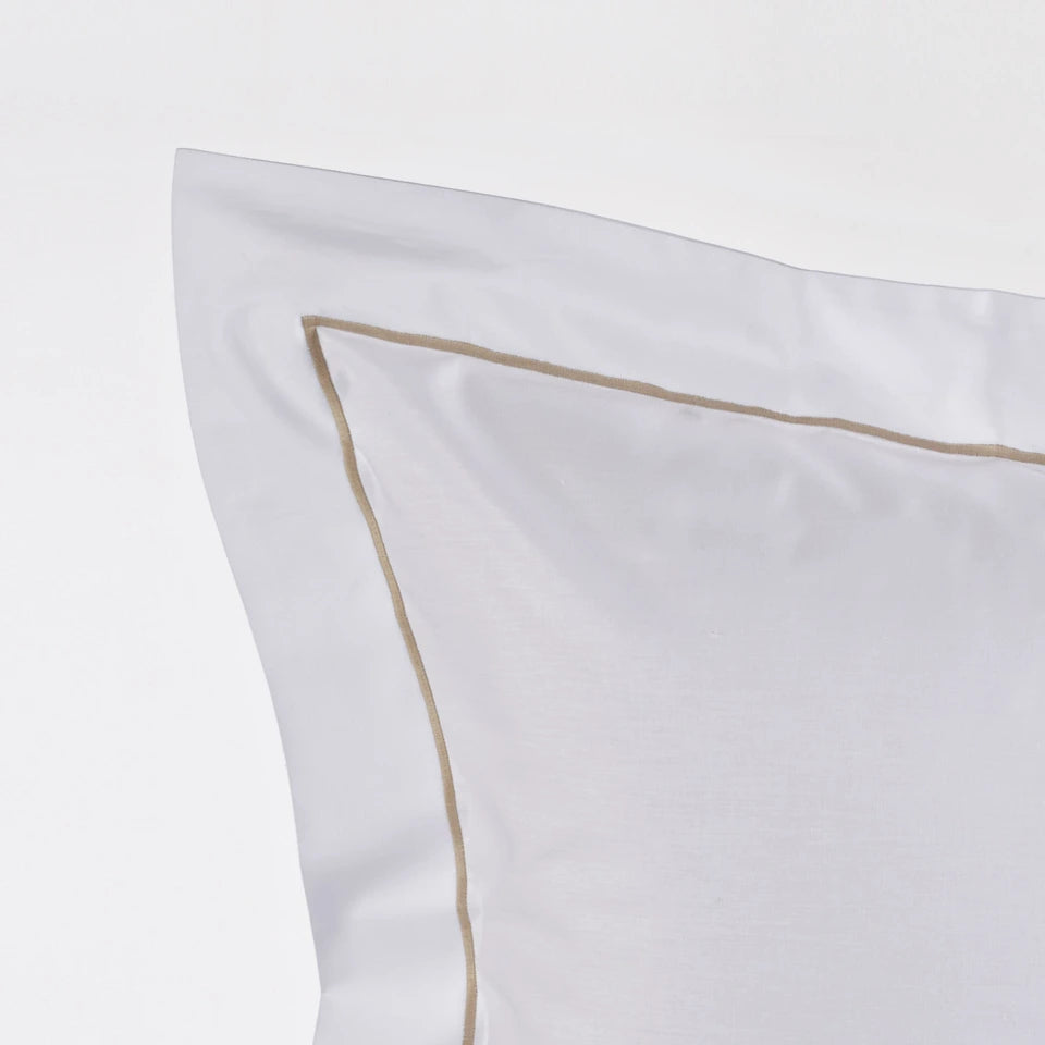 Completo Copripiumino Percalle Luxury Matrimoniale 200 TC in Puro Cotone – Via Roma 60