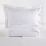 Completo Copripiumino Percalle Luxury Matrimoniale 200 TC in Puro Cotone – Via Roma 60