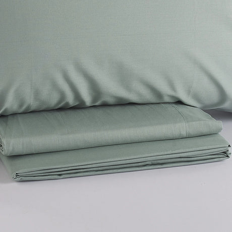 Completo Lenzuola No Stiro TeknoTime® Tinta Unita Made in Italy - Maè