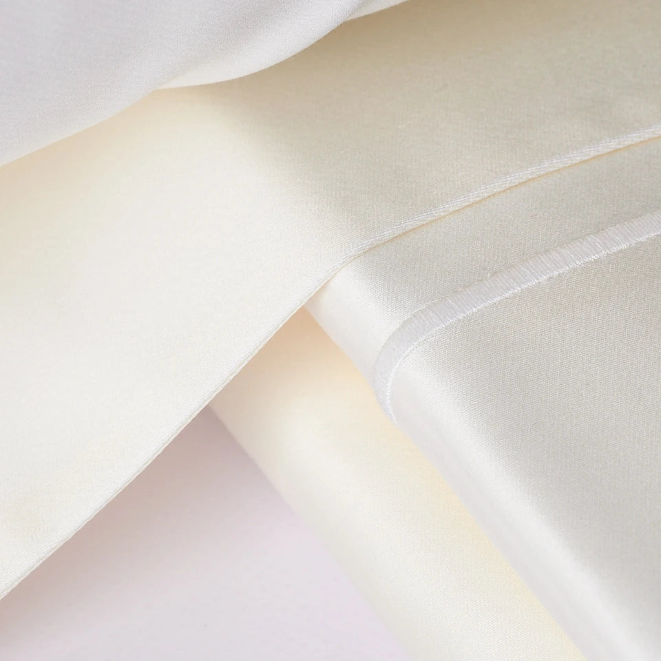 Completo Lenzuola Montecarlo Matrimoniale 1000 TC in Raso di Puro Cotone – Via Roma 60