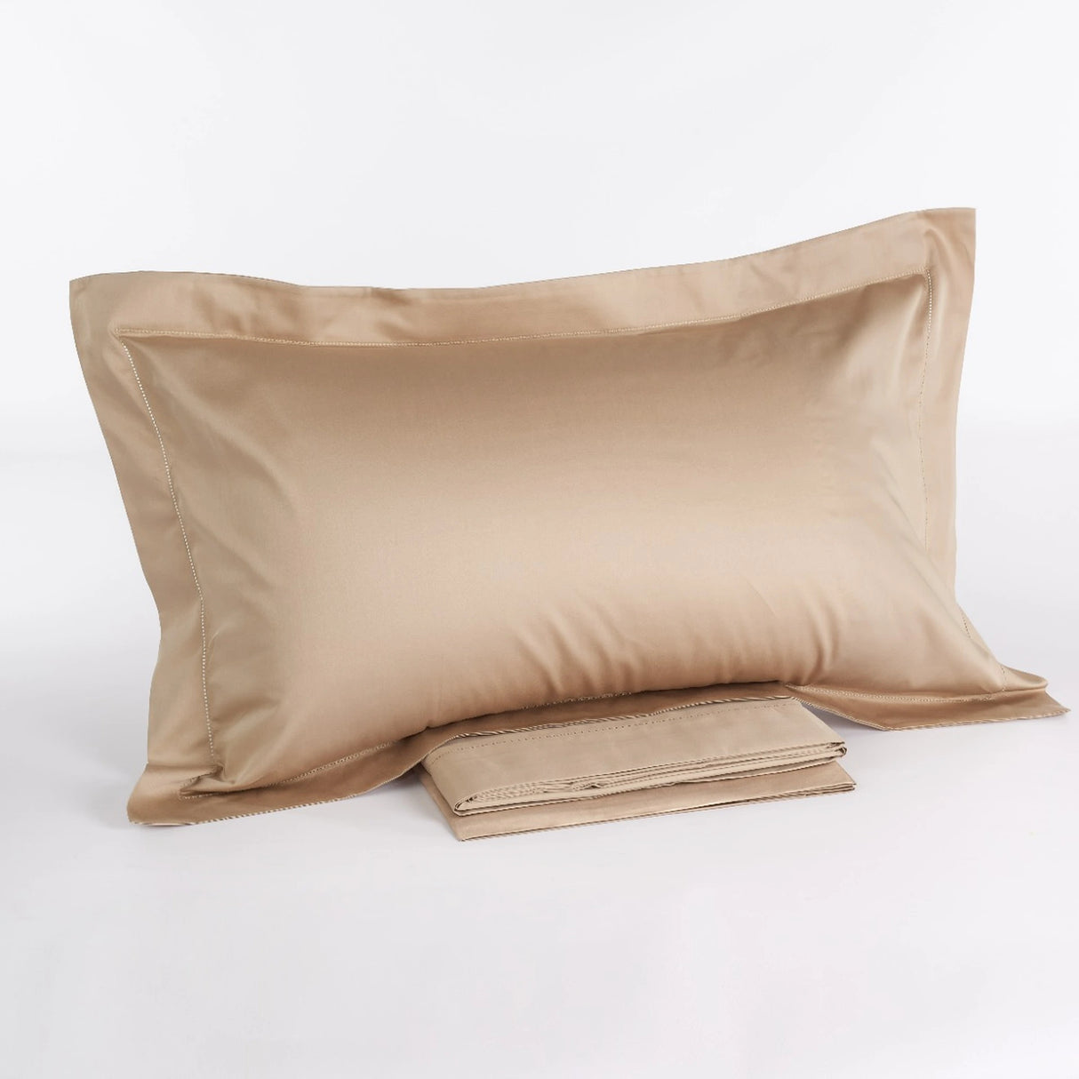 Completo Lenzuola Tiffany in Raso di Cotone 270x290  – Via Roma 60