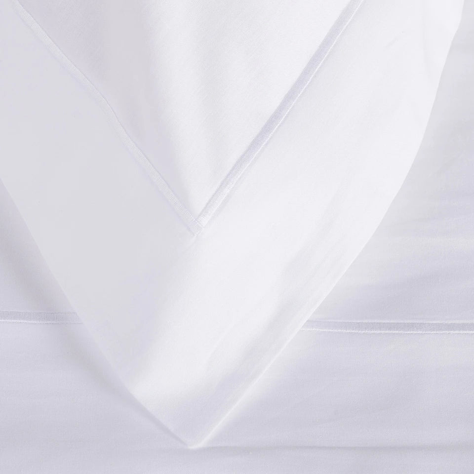 Completo Lenzuola Percalle Luxury Matrimoniale 200 TC in Puro Cotone – Via Roma 60