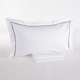 Completo Lenzuola Percalle Luxury Matrimoniale 200 TC in Puro Cotone – Via Roma 60