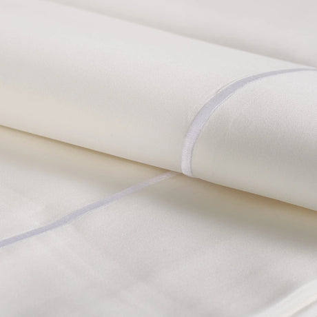 Completo Lenzuola Raso Luxury Matrimoniale 300 TC in Puro Cotone – Via Roma 60