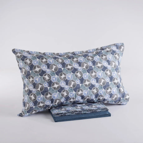 Completo Lenzuola SAILOR No Stiro Tekno Time® – Tinta Unita Made in Italy - Maè