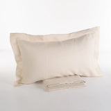 Completo Lenzuola Sharm Matrimoniale in 100% Lino Stone Wash – Via Roma 60– Via Roma 60