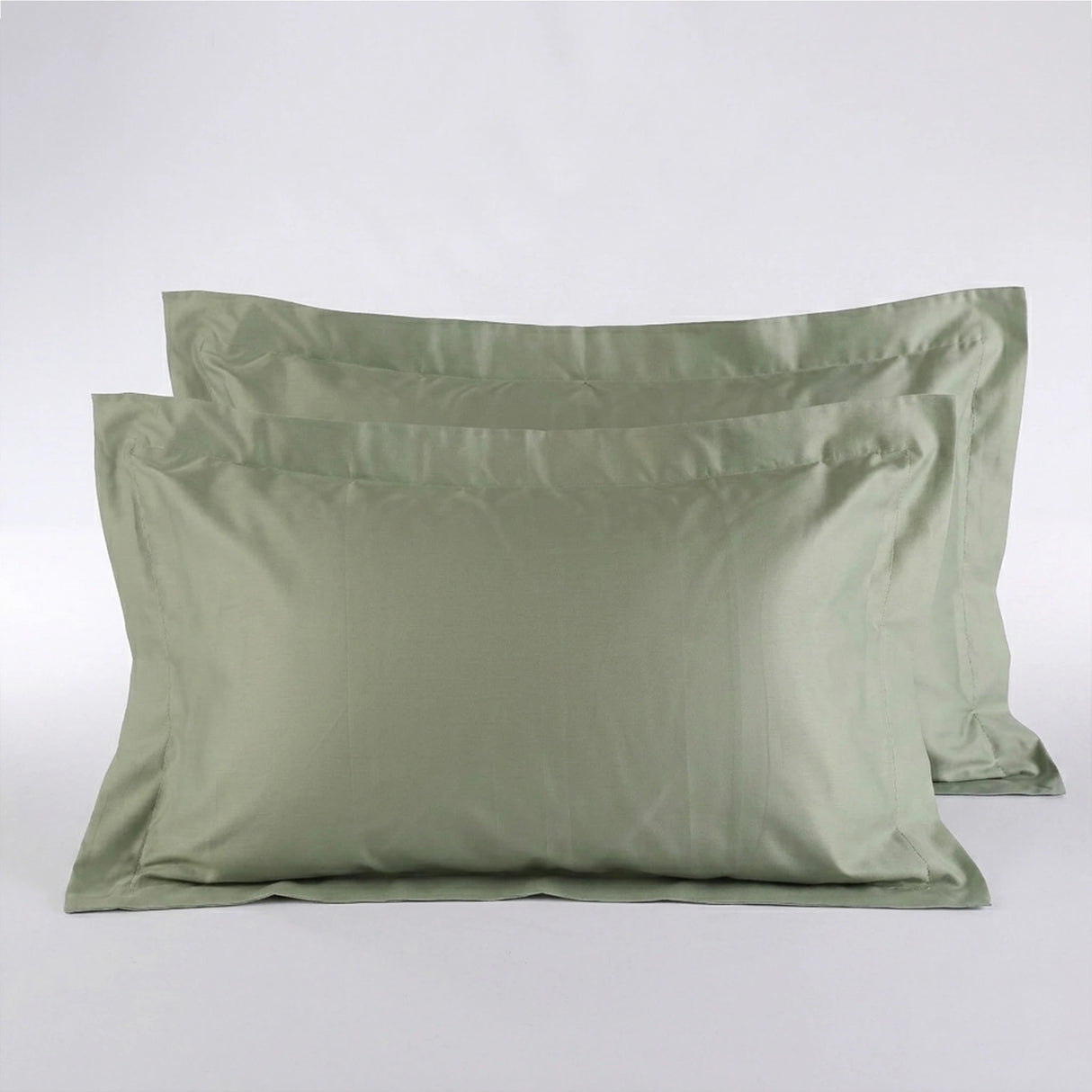 Coppia Federe 4 Volani in Raso di Puro Cotone Tiffany Basic - Via Roma 60