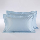 Coppia Federe 4 Volani in Raso di Puro Cotone Tiffany Basic - Via Roma 60