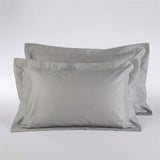 Coppia Federe 4 Volani in Raso di Puro Cotone Tiffany Basic - Via Roma 60