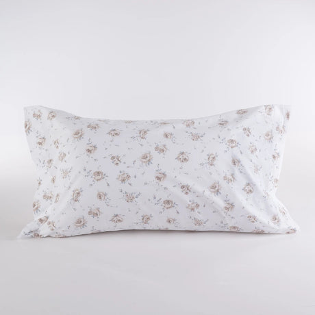 Federa Singola con Volani Oxford Fiori piccoli 50x80 cm Maè - Via Roma 60