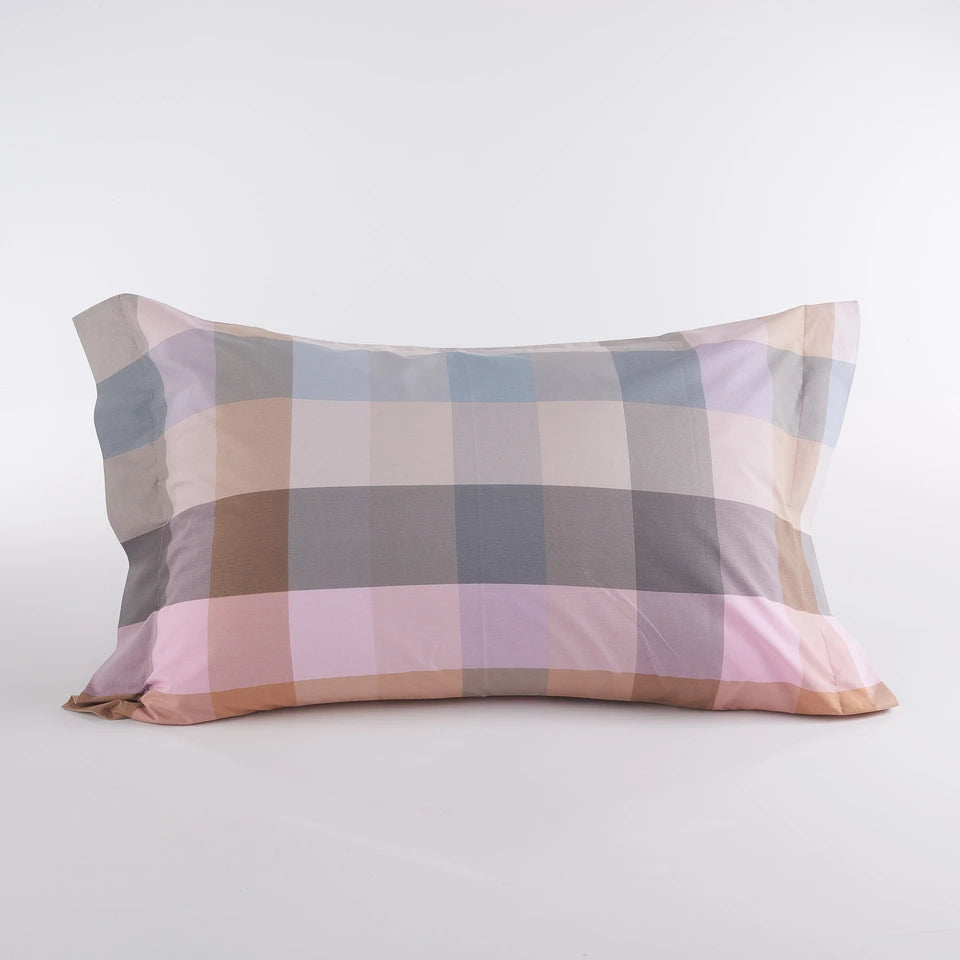 Federa Singola con Volani Oxford Quadro Color 50x80 cm Maè - Via Roma 60