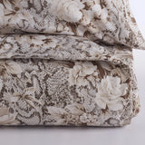 Parure Copripiumino SKIN ROSE No Stiro Tekno Time® – Made in Italy - Maè by Via Roma 60