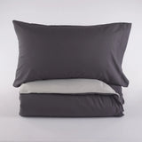 Parure Copripiumino No Stiro Tekno Time® – Tinta Unita Made in Italy - Maè