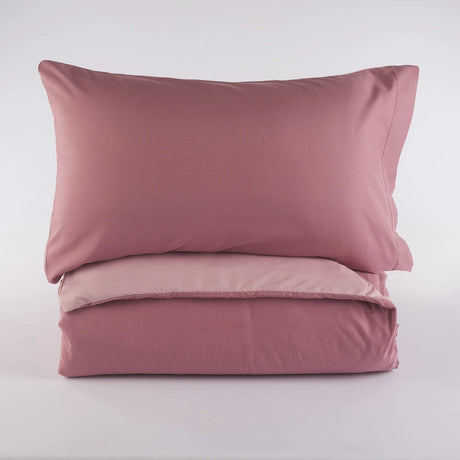 Parure Copripiumino No Stiro Tekno Time® – Tinta Unita Made in Italy - Maè