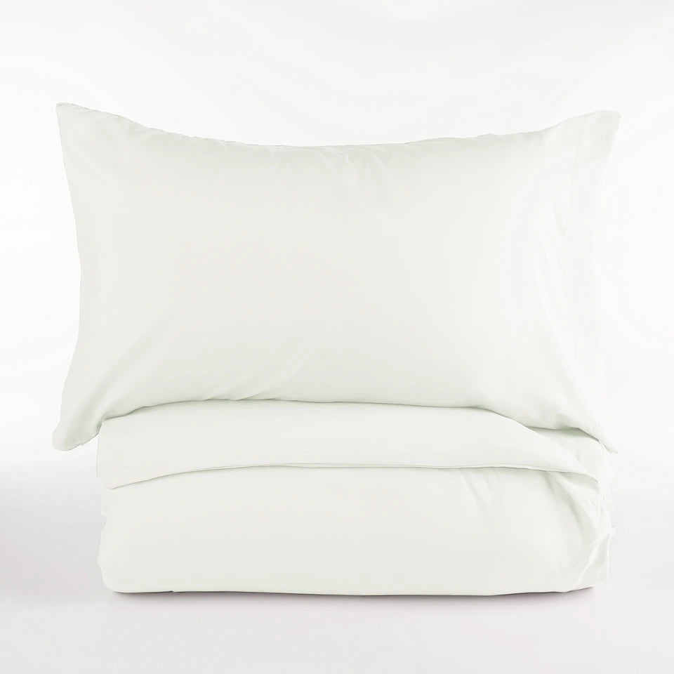 Parure Copripiumino No Stiro Tekno Time® – Tinta Unita Made in Italy - Maè