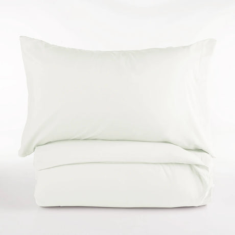 Parure Copripiumino No Stiro Tekno Time® – Tinta Unita Made in Italy - Maè