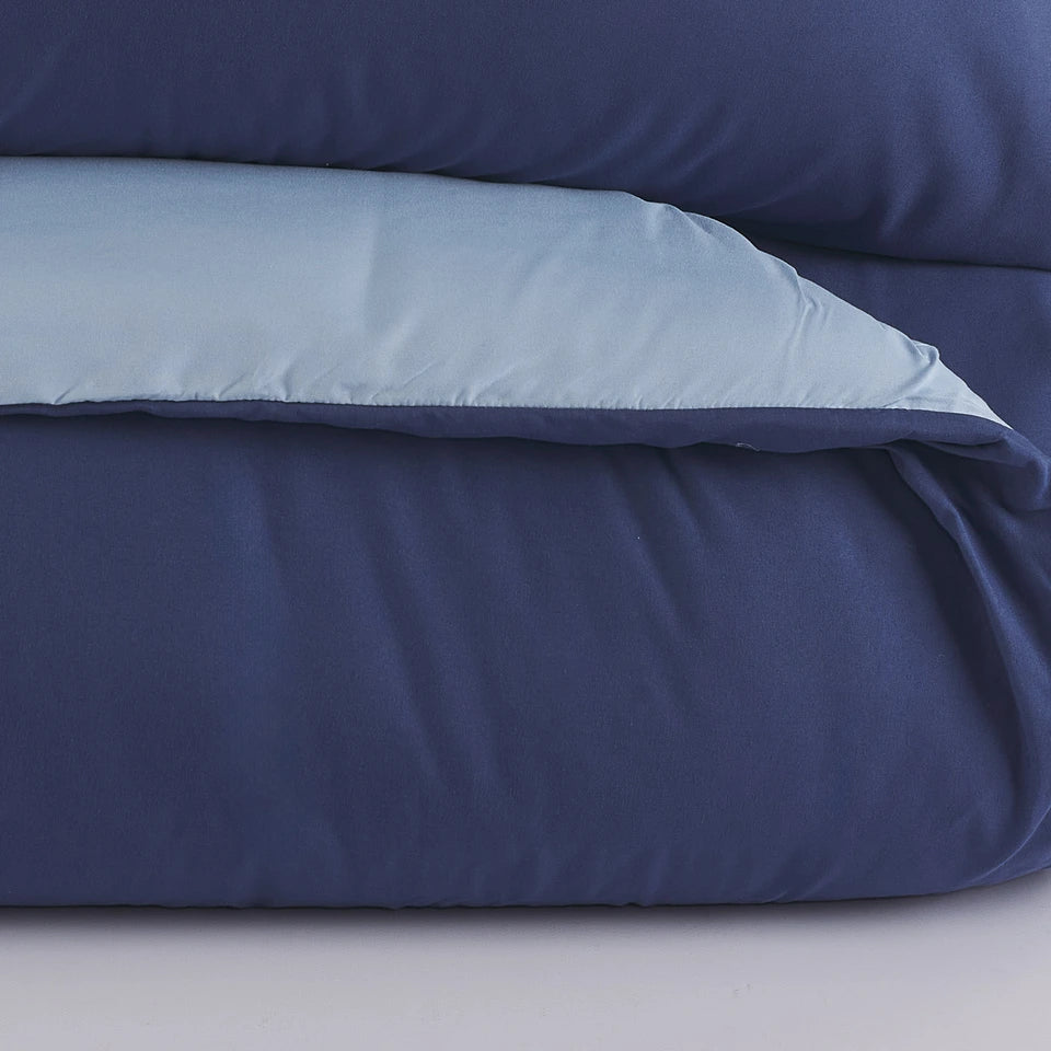 Parure Copripiumino No Stiro Tekno Time® – Tinta Unita Made in Italy - Maè