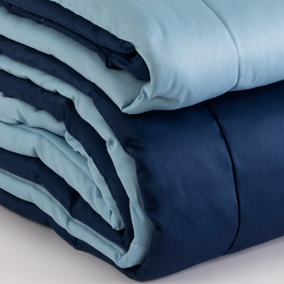 Trapuntella Antibes Double Face Matrimoniale in Raso di Puro Cotone – Via Roma 60