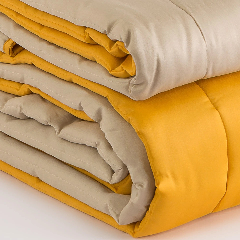 Trapuntella Antibes Double Face Matrimoniale in Raso di Puro Cotone – Via Roma 60