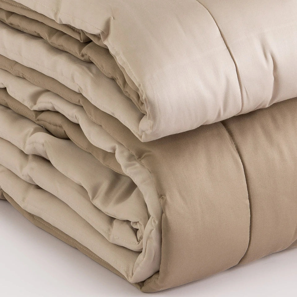 Trapuntella Antibes Double Face Matrimoniale in Raso di Puro Cotone – Via Roma 60